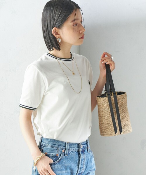 VIOLAd'ORO(ヴィオラドーロ)の「VIOLAd’ORO:バケツ バッグ(トートバッグ・レディース・ナチュラル・ONE SIZE)」の11枚目の写真