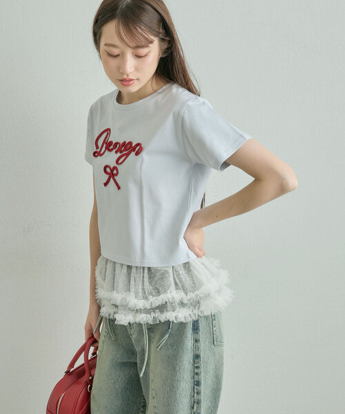 OLIVE des OLIVE（オリーブデオリーブ）の「ちゅるちゅるインナー（キャミソール・レディース・オフホワイト/アイボリー・FREE）」の11枚目の写真