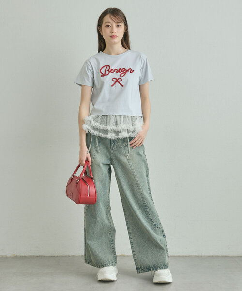 OLIVE des OLIVE（オリーブデオリーブ）の「ちゅるちゅるインナー（キャミソール・レディース・オフホワイト/アイボリー・FREE）」の13枚目の写真