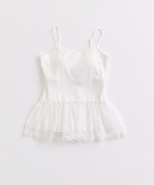 OLIVE des OLIVE（オリーブデオリーブ）の「ちゅるちゅるインナー（キャミソール・レディース・オフホワイト/アイボリー・FREE）」の22枚目の写真