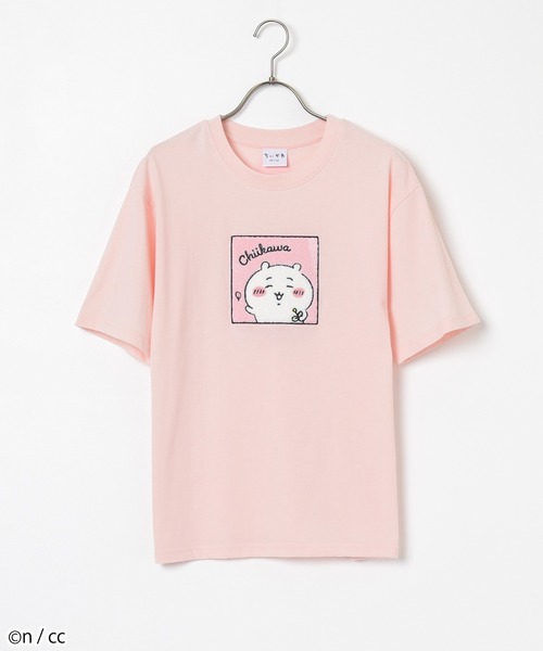Honeys(ハニーズ)の「ちいかわ/Tシャツ(Tシャツ/カットソー・レディース・ピンク系その他/パープル系その他/ベージュ系その他/ホワイト系その他・L/LL/S/M)」の8枚目の写真