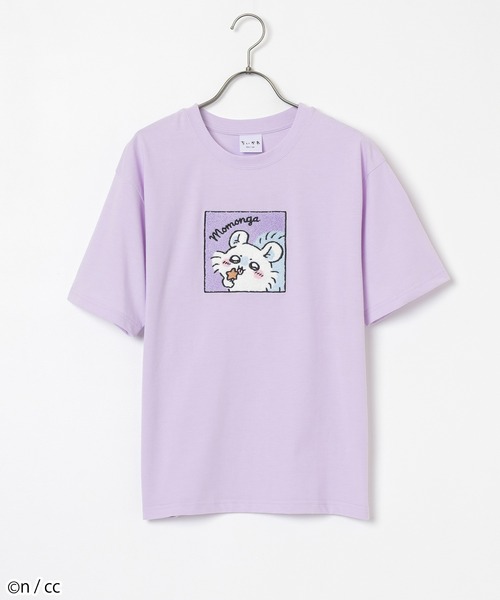HANITA 売れ筋商品|||ハニタ Tシャツ トップス レディース Tops Purple ディズニー／ゆるTシャツ（Tシャツ/カットソー）｜Honeys
