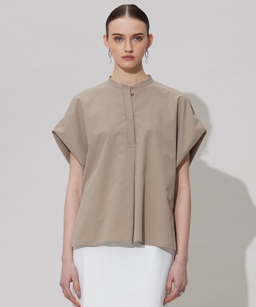 新品　ICB ヴィンテージスパンブロードデザインブラウス ヴィンテージスパンブロード デザインブラウス（シャツ/ブラウス