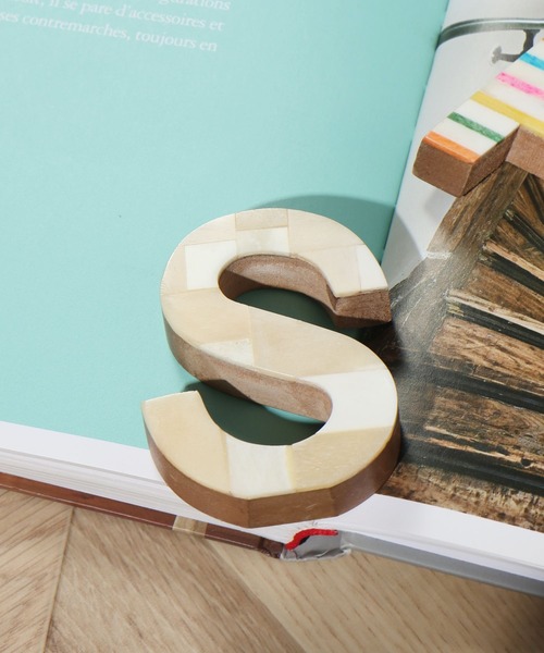 ボーン アルファベットオブジェ（インテリア雑貨）｜studio CLIP