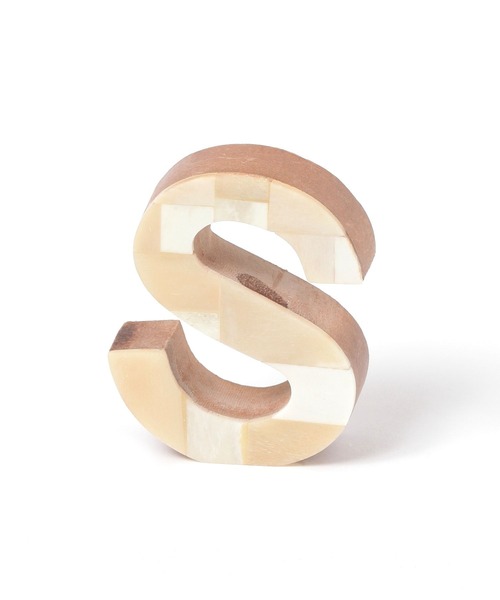 ボーン アルファベットオブジェ（インテリア雑貨）｜studio CLIP