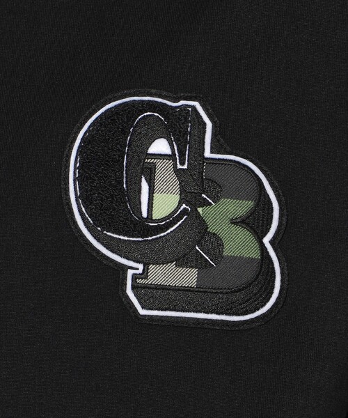 CB CRESTBRIDGE（シービークレストブリッジ）の「カレッジワッペンTシャツ（Tシャツ/カットソー・レディース・オフホワイト/ブラック・1/2/3）」の15枚目の写真