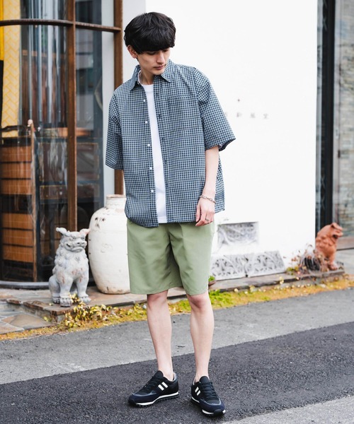 U.S. POLO ASSN.(ユーエスポロアッスン)の「新色追加 U.S. POLO ASSN. ユーエスポロアッスン 水陸両用 別注コラボ接触冷感ワンポイントロゴ刺繍イージーショートパンツ(その他パンツ・メンズ・カーキ/ベージュ/パープル/ブラック/チャコールグレー/ブルー/マスタード・M/L/XL)」の9枚目の写真