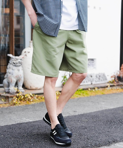 U.S. POLO ASSN.(ユーエスポロアッスン)の「新色追加 U.S. POLO ASSN. ユーエスポロアッスン 水陸両用 別注コラボ接触冷感ワンポイントロゴ刺繍イージーショートパンツ(その他パンツ・メンズ・カーキ/ベージュ/パープル/ブラック/チャコールグレー/ブルー/マスタード・M/L/XL)」の11枚目の写真