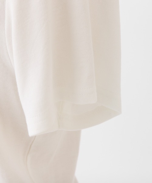 one after another NICE CLAUP(ワンアフターアナザーナイスクラップ)の「チェックレイヤード風トップス(Tシャツ/カットソー・レディース・オフホワイト/ブラック/ネイビー・FREE)」の8枚目の写真