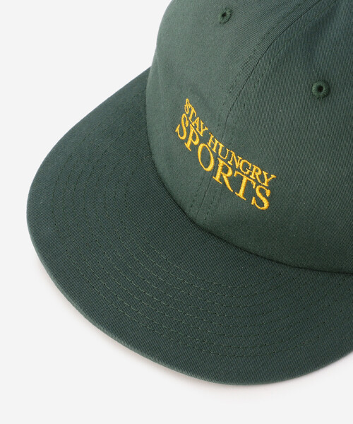 Bshop（ビショップ）の「STAY HUNGRY | コットンツイル 6Pロゴキャップ（キャップ・レディース・グリーン・F）」の5枚目の写真