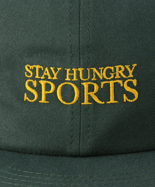 Bshop（ビショップ）の「STAY HUNGRY | コットンツイル 6Pロゴキャップ（キャップ・レディース・グリーン・F）」の7枚目の写真