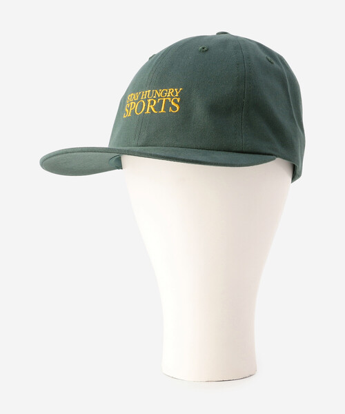 Bshop（ビショップ）の「STAY HUNGRY | コットンツイル 6Pロゴキャップ（キャップ・レディース・グリーン・F）」の9枚目の写真