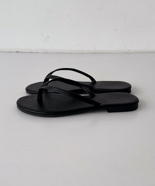 CANAL JEAN(キャナルジーン)の「El mar トングペタサンダル(サンダル・レディース・ブラック/レッド/シルバー・23.5/24/24.5)」の6枚目の写真