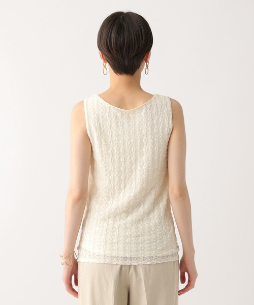 Elura（エルーラ）の「レースタンクトップ/328382（Tシャツ/カットソー・レディース・ブラック/ホワイト・FREE）」の14枚目の写真