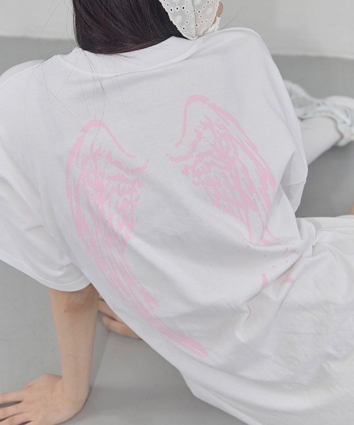 ◆NASTY FANCY CLUB◆ Reverse of Heaven Tee BLUE F25QB116 REBIRTH OF HEAVEN TEE (BLACK) F25QB116 - FANCY CLUB | 60