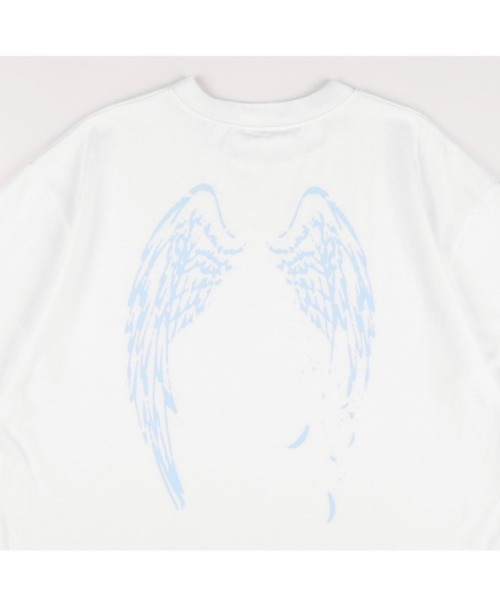 FANCY CLUB(ファンシークラブ)の「【FANCY CLUB】REBIRTH OF HEAVEN TEE / 【ファンシークラブ】ロゴ半袖Tシャツ(Tシャツ/カットソー・レディース・ホワイト×ブルー/ブラック×ホワイト/ホワイト×ピンク・ONE SIZE)」の8枚目の写真