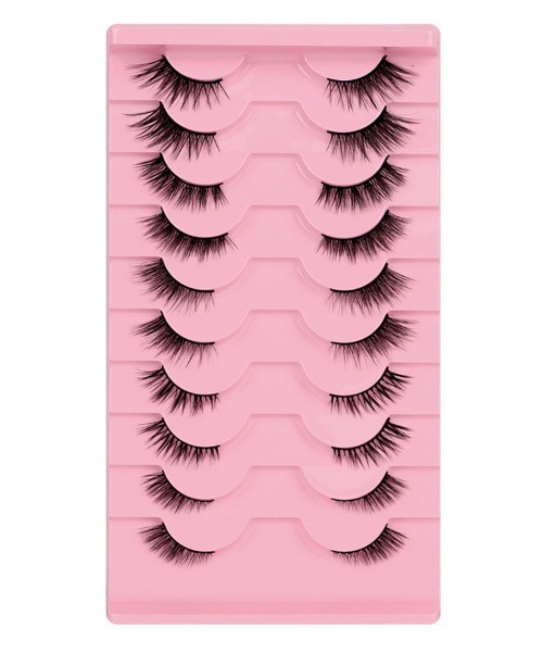 セール】つけまつげ 10ペア入り 盛れる（まつ毛/アイケア