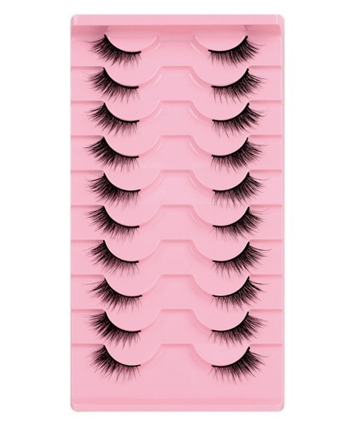 shoppinggo（ショッピングゴー）の「つけまつげ 10ペア入り 盛れる（まつ毛/アイケア・レディース・ブラック/ブラック系その他/ブラック系その他2/ブラック系その他3/ブラック系その他4/ブラック系その他5・FREE）」の2枚目の写真