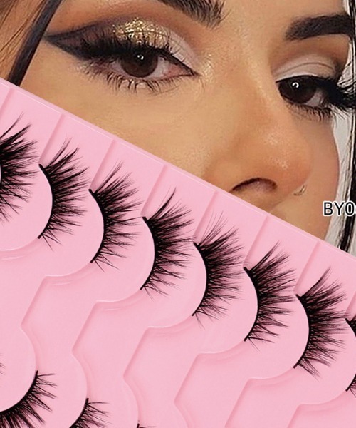 shoppinggo（ショッピングゴー）の「つけまつげ 10ペア入り 盛れる（まつ毛/アイケア・レディース・ブラック/ブラック系その他/ブラック系その他2/ブラック系その他3/ブラック系その他4/ブラック系その他5・FREE）」の13枚目の写真