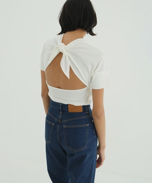 CLANE - スクエアスリーブニットトップス - SQUARE SLEEVE KNIT