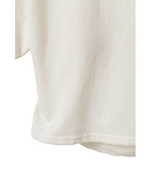 BACK OPEN RIBBON TOPS（Tシャツ/カットソー）｜CLANE（クラネ