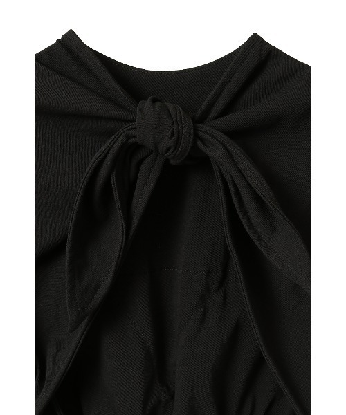 セール】BACK OPEN RIBBON TOPS（Tシャツ/カットソー）｜CLANE