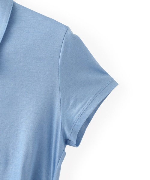 ADAM ET ROPE'（アダムエロペ）の「ディープネックポロシャツ（ポロシャツ・レディース・ブラウン系その他/ブルー系その他4/キナリ・FREE）」の20枚目の写真