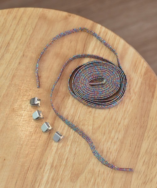 VIBGYOR Women（ヴィブジョー　ウィメン）の「【float】《推し活/推しカラー/メンカラ》ベーシック 定番 シンプル 平型 靴紐【21色展開】（シューズアクセサリー・レディース・ブラック系/シルバー系/ライトブルー/ホワイト/パープル/ブラック/グレー/ブラウン/レッド/ネイビー/ベージュ/ライトピンク/レインボー/ライトブラウン/ライム/アイボリー/ブルー/グリーン/ピンク/オレンジ/イエロー・FREE）」の21枚目の写真