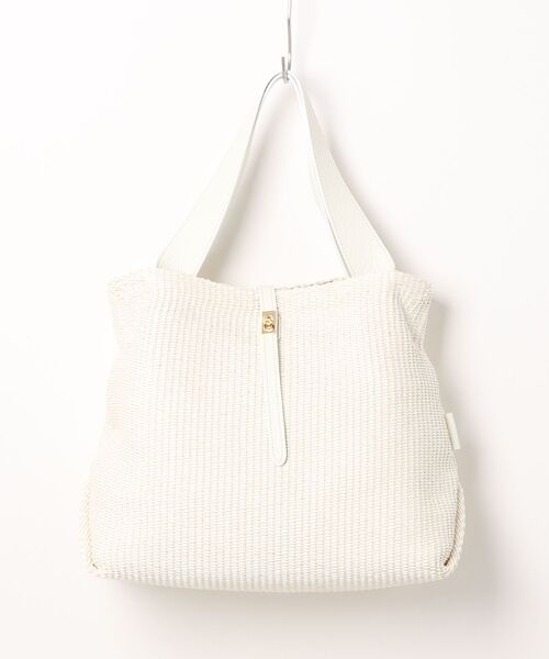 VIOLAd'ORO】ラフィア2WAYトートバッグSANDRO / V-8908