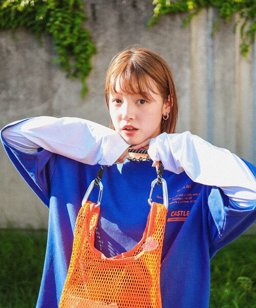 FREAK'S STORE（フリークスストア）の「icy/アイシー まるで重ね着冷感UVアームカバー（アームカバー・レディース・ホワイト/ブラック・ONE SIZE）」の21枚目の写真