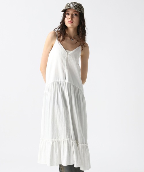 セール】【2025SS】コットンロングキャミワンピース（ワンピース