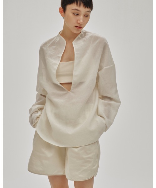 【新品未使用・タグ付き】TODAYFUL Slub Slit Shirts todayful slub slit shirts