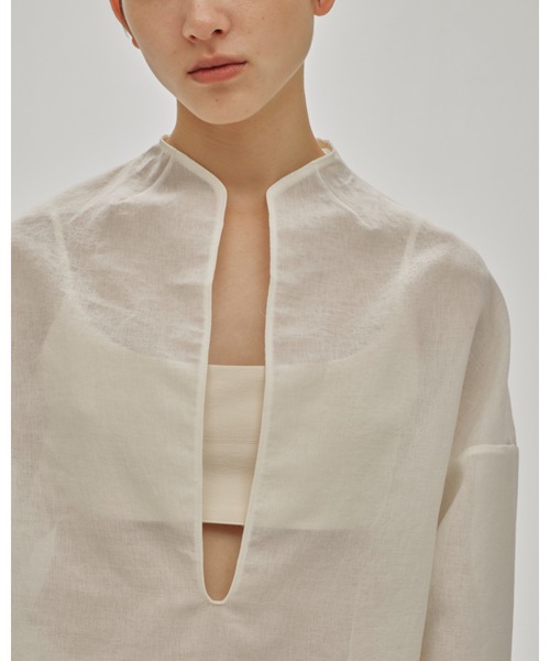 TODAYFUL（トゥデイフル）の「TODAYFUL Slub Slit Shirts