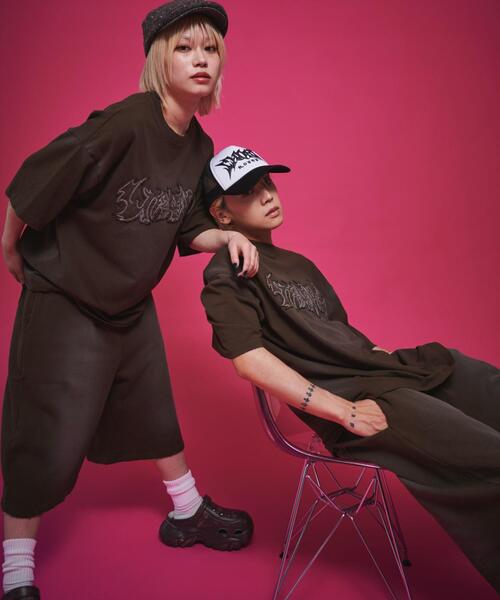 LTR DEPTH（レイターデプス）の「LTR DEPTH/ダメージアップリケグラフィックT（Tシャツ/カットソー・メンズ・ブラック/その他1/ブラウン/ピンク・MEDIUM/LARGE）」の15枚目の写真