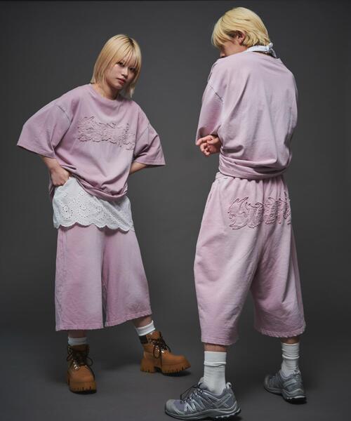 LTR DEPTH（レイターデプス）の「LTR DEPTH/ダメージアップリケグラフィックT（Tシャツ/カットソー・メンズ・ブラック/その他1/ブラウン/ピンク・MEDIUM/LARGE）」の19枚目の写真