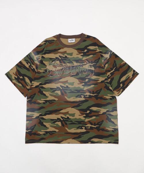 LTR DEPTH（レイターデプス）の「LTR DEPTH/ダメージアップリケグラフィックT（Tシャツ/カットソー・メンズ・ブラック/その他1/ブラウン/ピンク・MEDIUM/LARGE）」の8枚目の写真