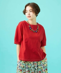 Jocomomola | Cosecha フルーツ刺繍ネックレス付きカットソー(Tシャツ/カットソー)