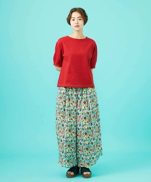 セール】Cosecha フルーツ刺繍ネックレス付きカットソー（T