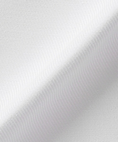 TOKYO SHIRTS（トウキョウシャツ）の「【透け防止】 形態安定ノーアイロン スキッパー 半袖ビジネスワイシャツ（ビジネスシャツ・レディース・ホワイト・S/M/L/LL/XL）」の5枚目の写真