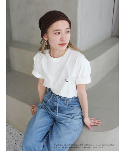 Ungrid（アングリッド）の「リボンデザインニット帽（ニットキャップ/ビーニー・レディース・チャコールグレー/ブラウン・FREE）」の7枚目の写真