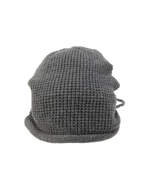 Ungrid（アングリッド）の「リボンデザインニット帽（ニットキャップ/ビーニー・レディース・チャコールグレー/ブラウン・FREE）」の11枚目の写真