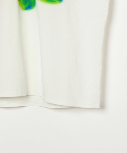 PBLIM(ページボーイリム)の「《UNISEX》サーモフラワーTシャツ(Tシャツ/カットソー・レディース・ブラック/オフホワイト・MEDIUM/LARGE)」の5枚目の写真