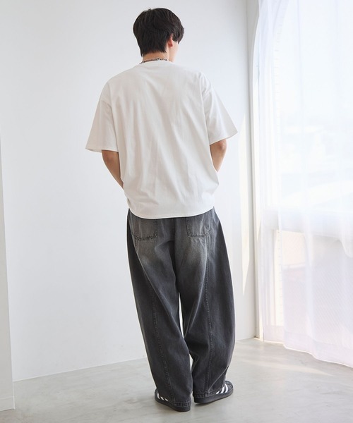 PBLIM(ページボーイリム)の「《UNISEX》サーモフラワーTシャツ(Tシャツ/カットソー・レディース・ブラック/オフホワイト・MEDIUM/LARGE)」の18枚目の写真