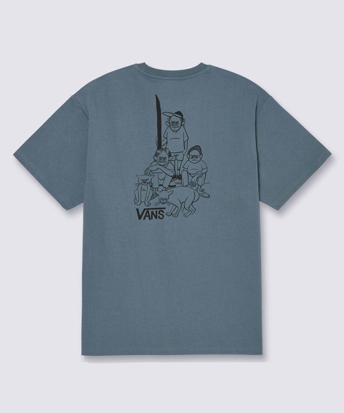 VANS（バンズ）の「YUSUKE HANAI グラフィック Tシャツ（Tシャツ/カットソー・メンズ・ホワイト/グレイッシュブルー・SMALL/MEDIUM/LARGE/X-LARGE/XX-LARGE/X-SMALL）」の15枚目の写真