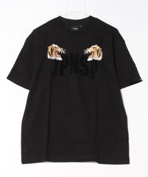 【TAION】 ノンダウン ジャパンスペシャル タイガー 刺繍 Tシャツ