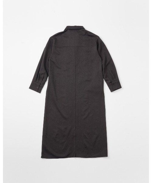 THOUSAND MILE(サウザンドマイル)の「【THOUSAND MILE】ZIP HALF ZIP OP WOOL LIKE/ハーフジップワンピース ウールライク(ワンピース・レディース・ネイビー/ブラウン/チャコールグレー・FREE)」の10枚目の写真
