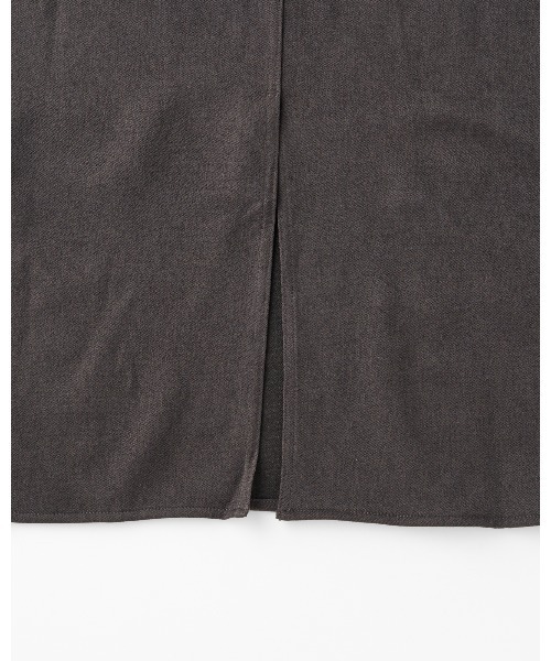 THOUSAND MILE(サウザンドマイル)の「【THOUSAND MILE】ZIP HALF ZIP OP WOOL LIKE/ハーフジップワンピース ウールライク(ワンピース・レディース・ネイビー/ブラウン/チャコールグレー・FREE)」の14枚目の写真