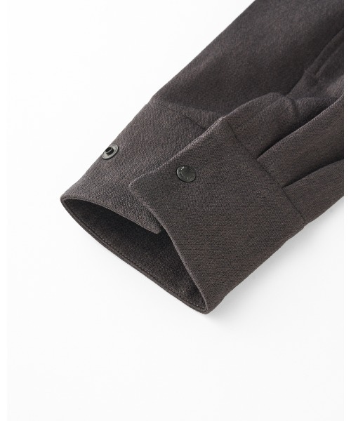 THOUSAND MILE(サウザンドマイル)の「【THOUSAND MILE】ZIP HALF ZIP OP WOOL LIKE/ハーフジップワンピース ウールライク(ワンピース・レディース・ネイビー/ブラウン/チャコールグレー・FREE)」の15枚目の写真