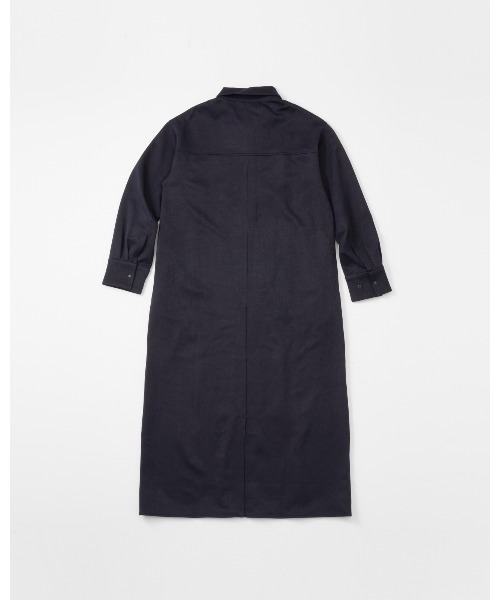 THOUSAND MILE(サウザンドマイル)の「【THOUSAND MILE】ZIP HALF ZIP OP WOOL LIKE/ハーフジップワンピース ウールライク(ワンピース・レディース・ネイビー/ブラウン/チャコールグレー・FREE)」の18枚目の写真