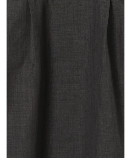 Te chichi TERRASSE（テチチテラス）の「【セットアップ可】麻調スキッパーブラウス（シャツ/ブラウス・レディース・ベージュ/チャコールグレー/ブラック・F）」の4枚目の写真